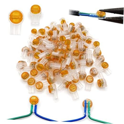 LIUJINCANPCS Network Cable Connectors, Telephone Wire Gel-Filled UY2 K2 50