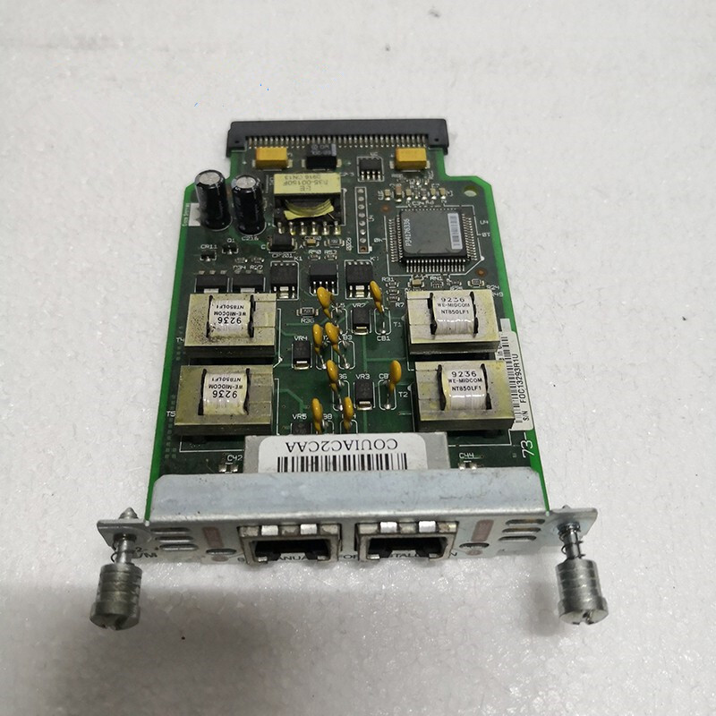 Cisco VIC2-2E/M Router Module Used for 1841 3825 3845 2821 2811 Series Routers