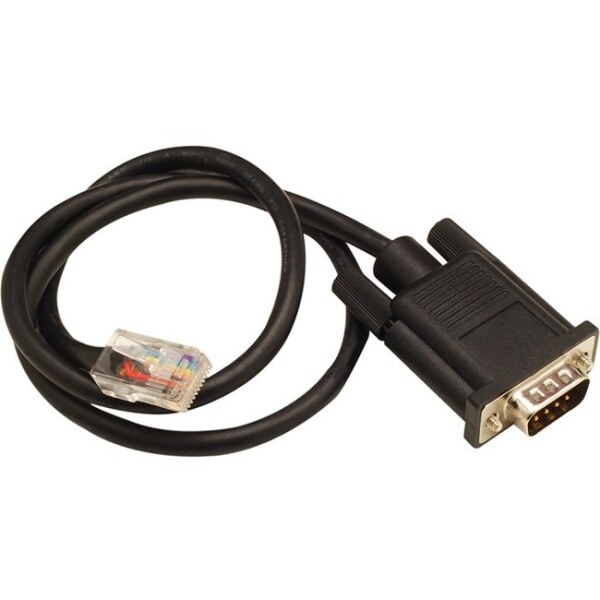 Digi Int. 4ft PortServer TS and II Cable Crossover Cable - RJ45 to DB9F DTE