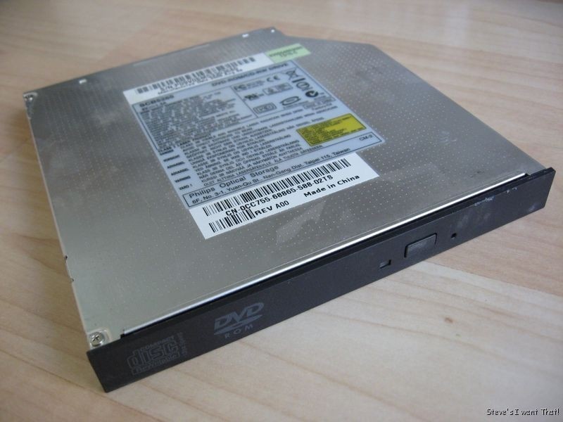Dell Philips SCB5265 0CC755 CD-Rw DVD Combo Drive #C102BF