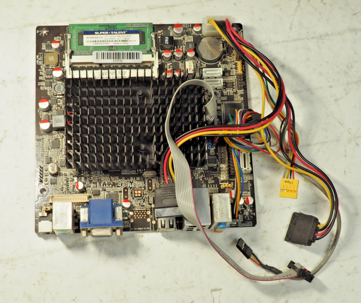 MINIX D2500-HD Intel Atom Mini-ITX Industrial Motherboard w/1GB RAM