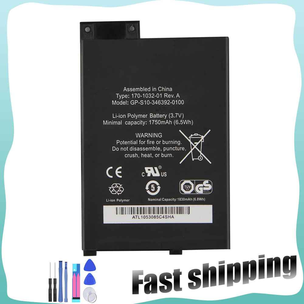 New Battery 170-1032-00 For Amazon Kindle Keyboard 3rd Gen D00901 Graphite