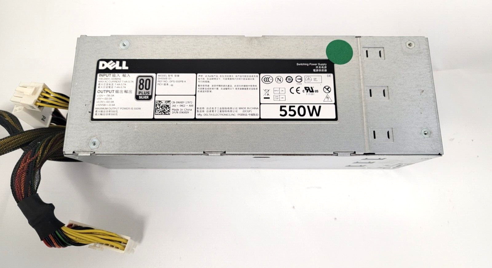 Dell T420 R520 550W Server Switching Power Supply DH550E-S1 | 096R8Y - Tested