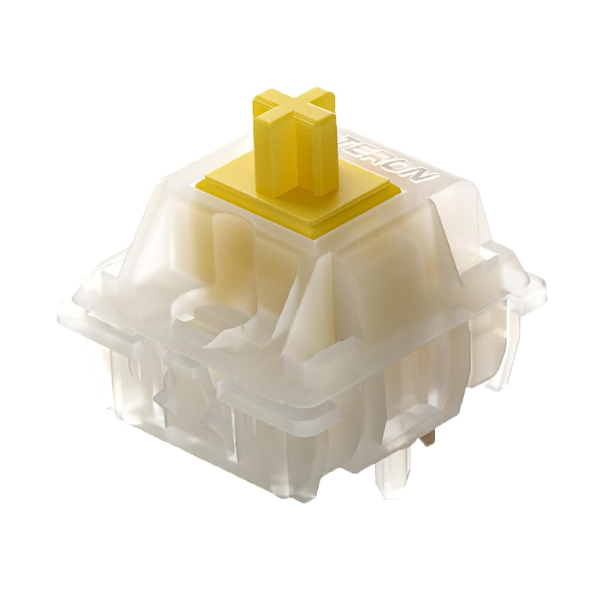 Gateron Milky Yellow Pro V2 Linear Keyboard Switches PreLubed 5Pin 90 PCS