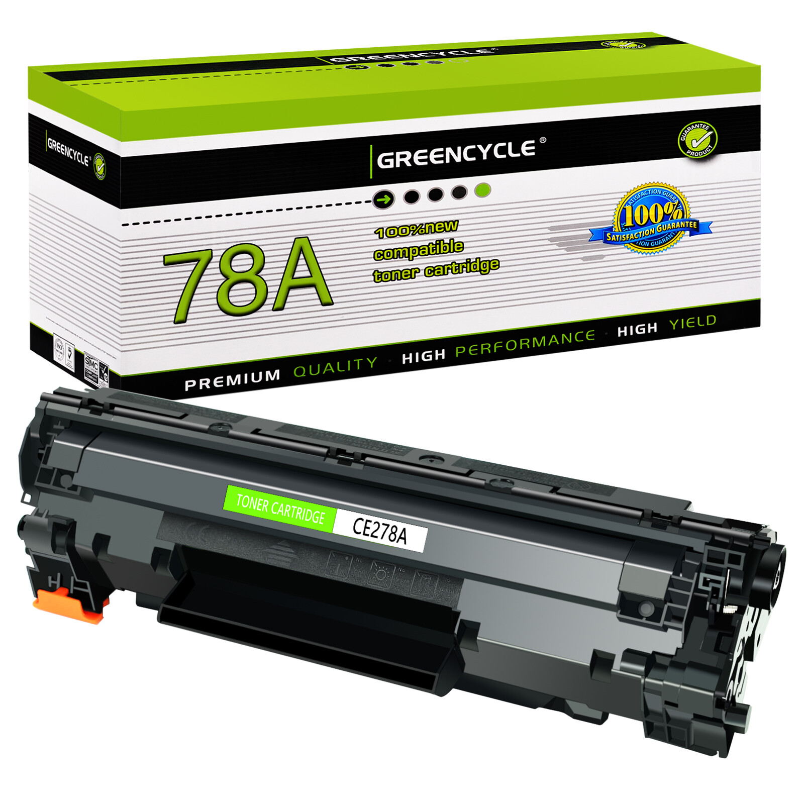CE278A Toner Compatible With HP Laserjet 78A Pro M1536DNF MFP P1560 P1606DN
