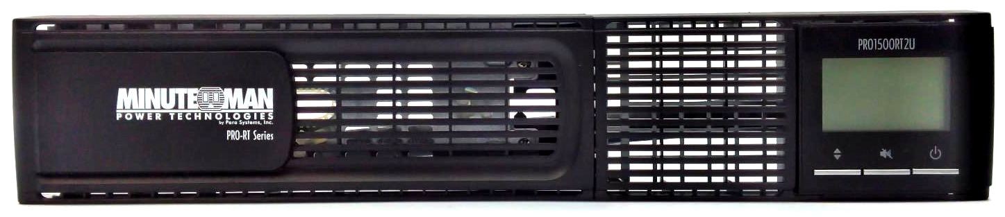 Minuteman PR01500RT2U PRO-RT Series Control Panel Front Cover Genuine OEM