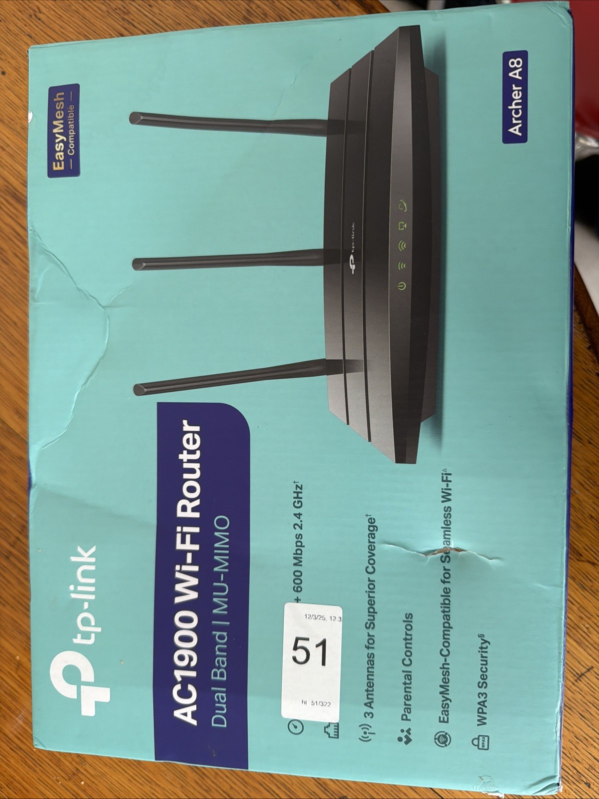 TP-Link AC1900 Wireless Archer C80  WiFi Router Dual Band Gigabit