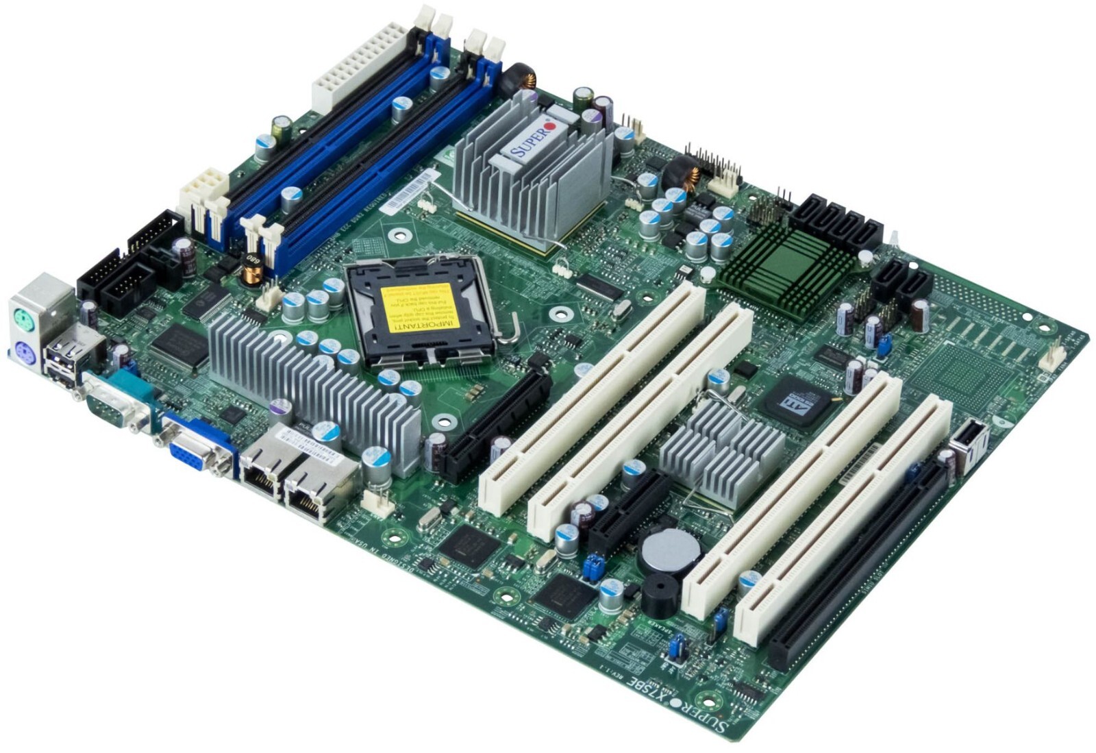 MOTHERBOARDS SUPERMICRO X7SBE SOCKET 775 DDR2 PCI-E PCI-X SIM1U 4x PCI-X