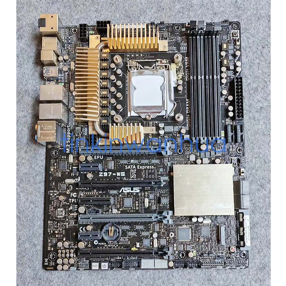 FOR ASUS Z97-WS Motherboard LGA 1150 DDR3 ATX Tested OK