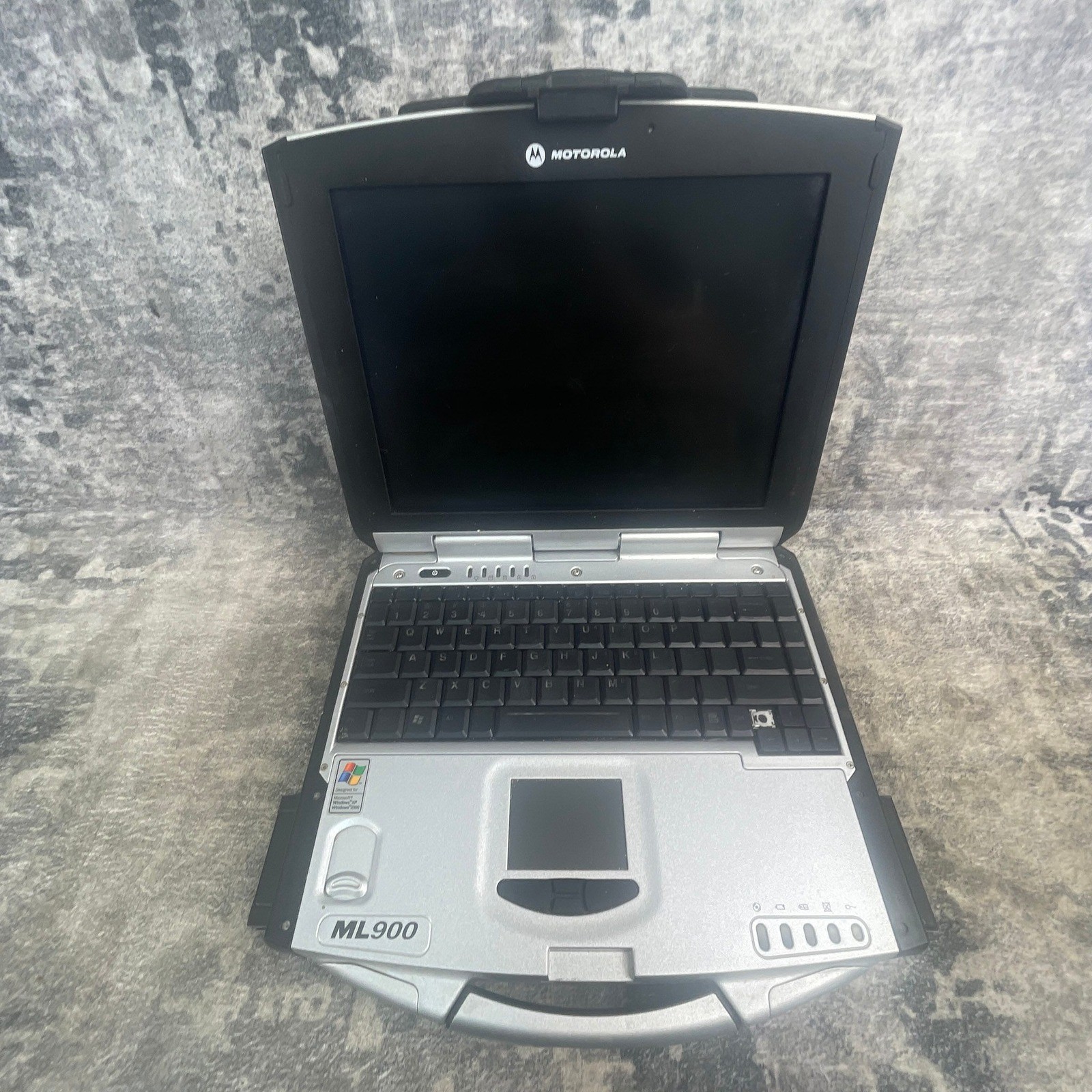 Vtg Motorola ML900 Rugged Laptop Windows XP COA As Is For Parts Hardware