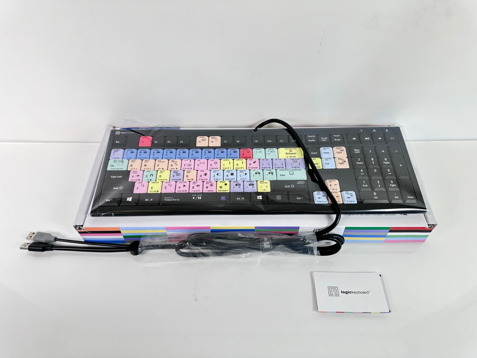 Logickeyboard KB-A2PC Design For Media Composer Astra Series New Open Box