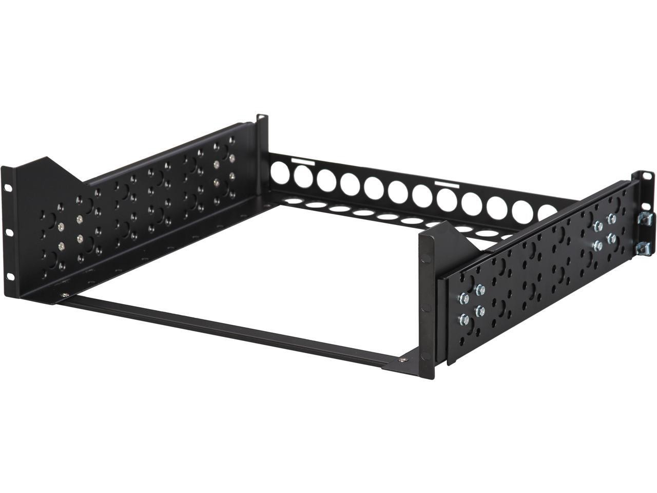 StarTech.com UNIRAILS3U 3U Fixed 19" Adjustable Depth Universal Server Rack Rail