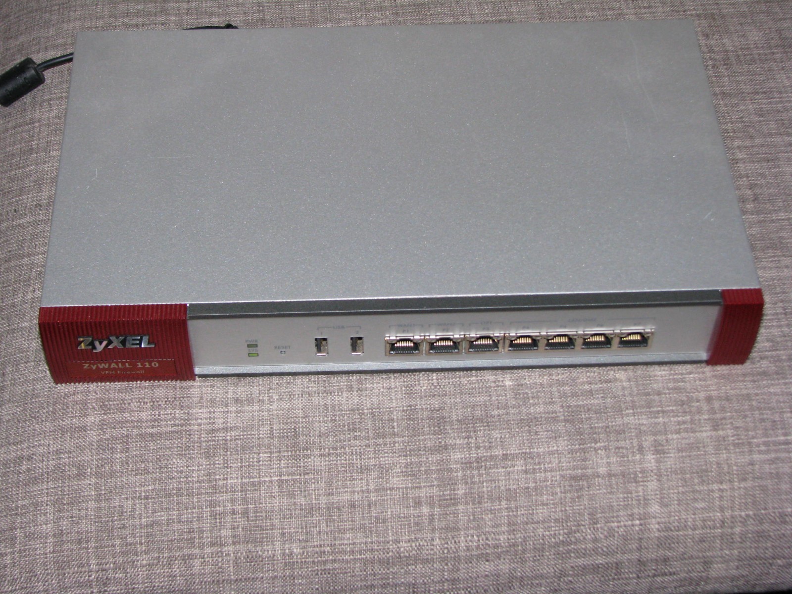 ZyXEL ZyWALL 110 VPN Firewall Gateway Router Small Business home multicore CPU