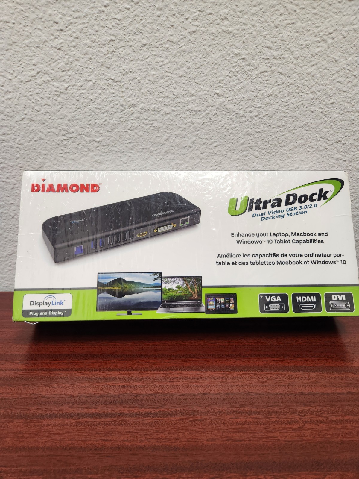 Diamond Multimedia Ultra Dock Dual Video USB 3.0/2.0 Docking Station DS3900V2