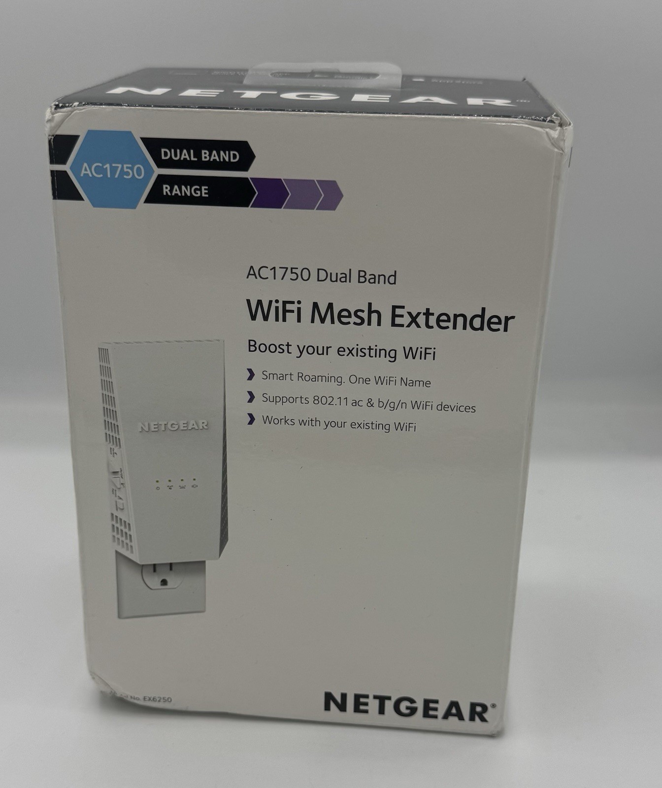 NetGear WiFi Mesh Range Extender AC1750 | EX6250 - 100CNS Open Box