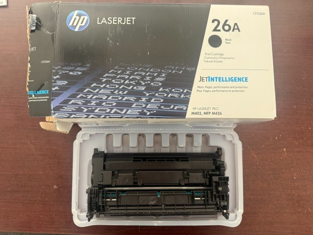 Genuine HP 26A CF226A Black Toner OEM LaserJet Pro Printer New Open Box