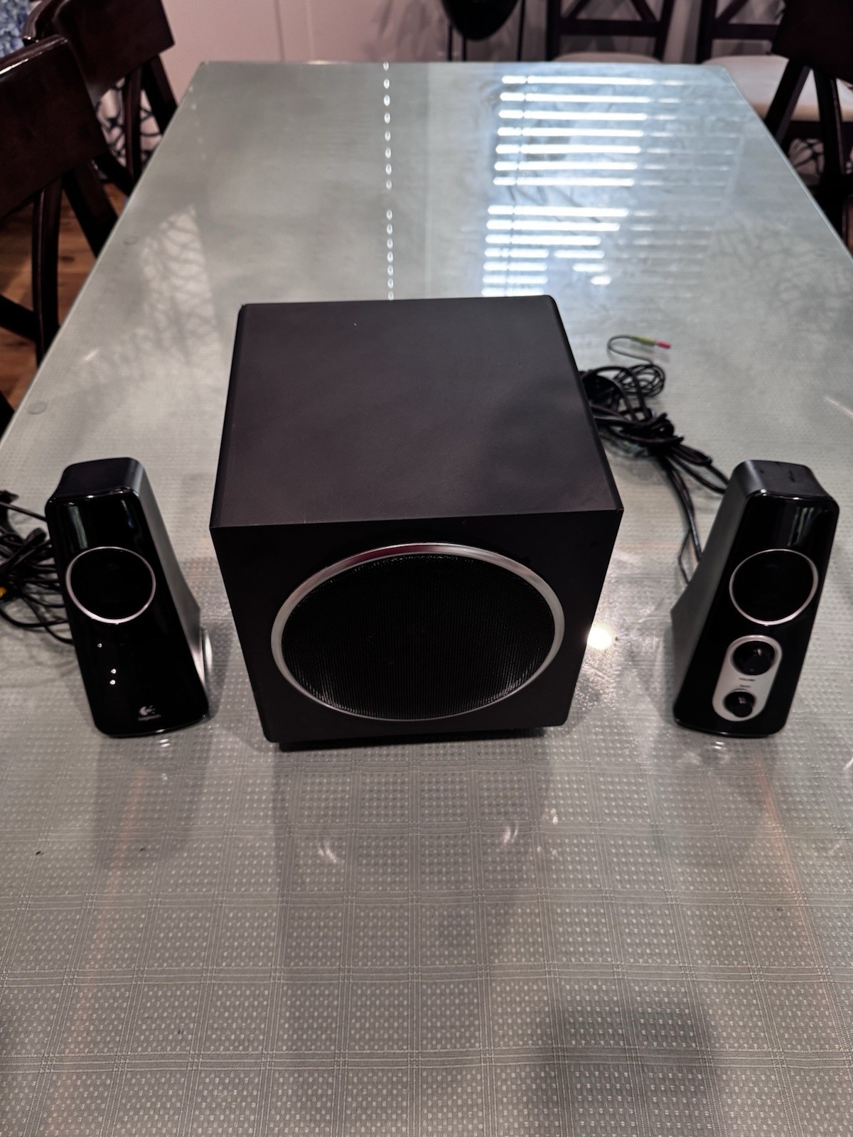Logitech Z523  Black Speaker System with Subwoofer & S-00076A Tested