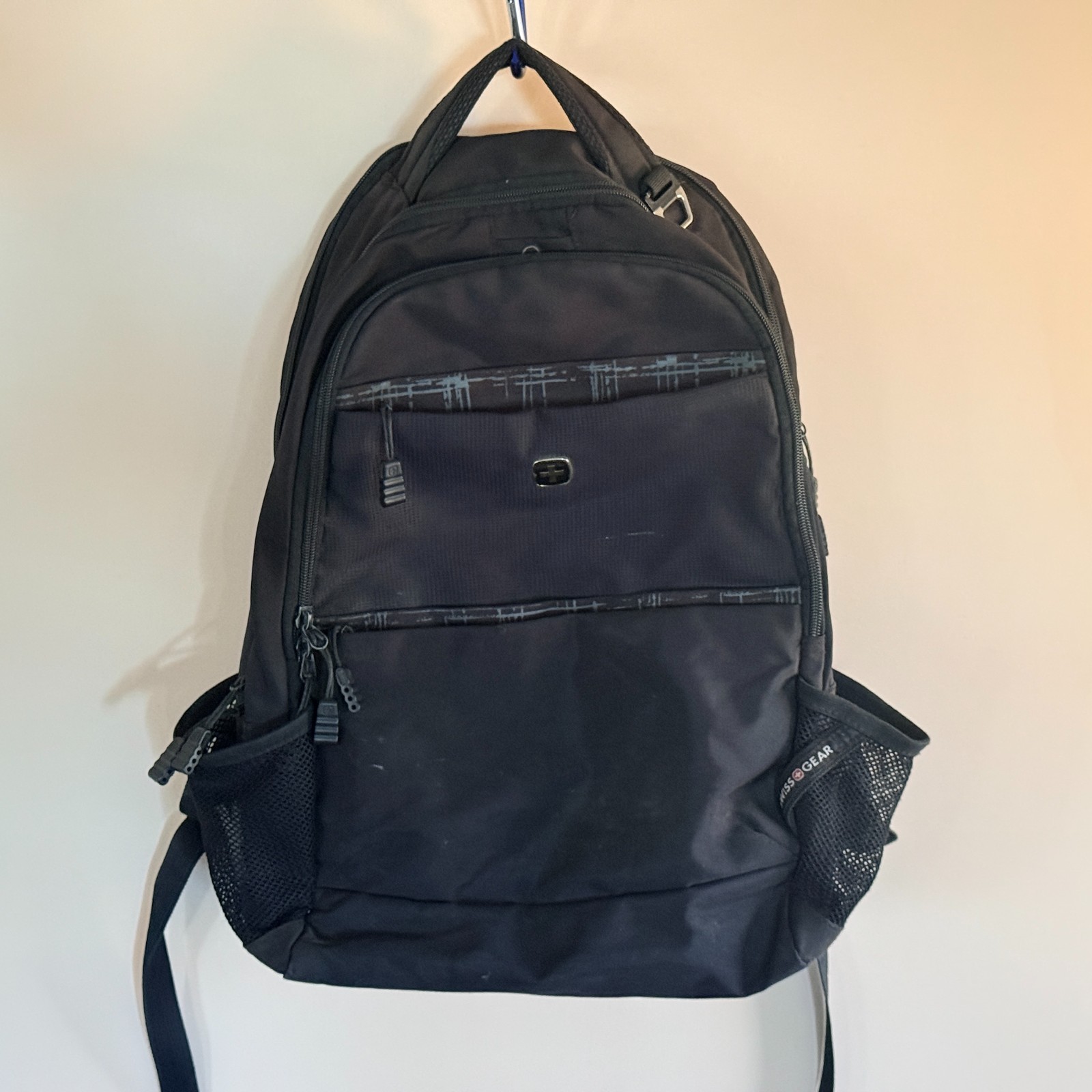 Swissgear Airflow Travel Tech Back Pack Black Backpack Laptop Sleeve