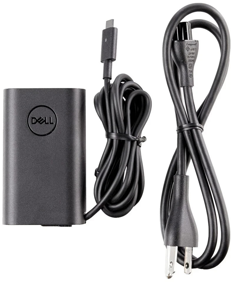 NEW Original 45W 20V TYPE-C Adapter Charger For DELL XPS 13 9360 9380 9250 US