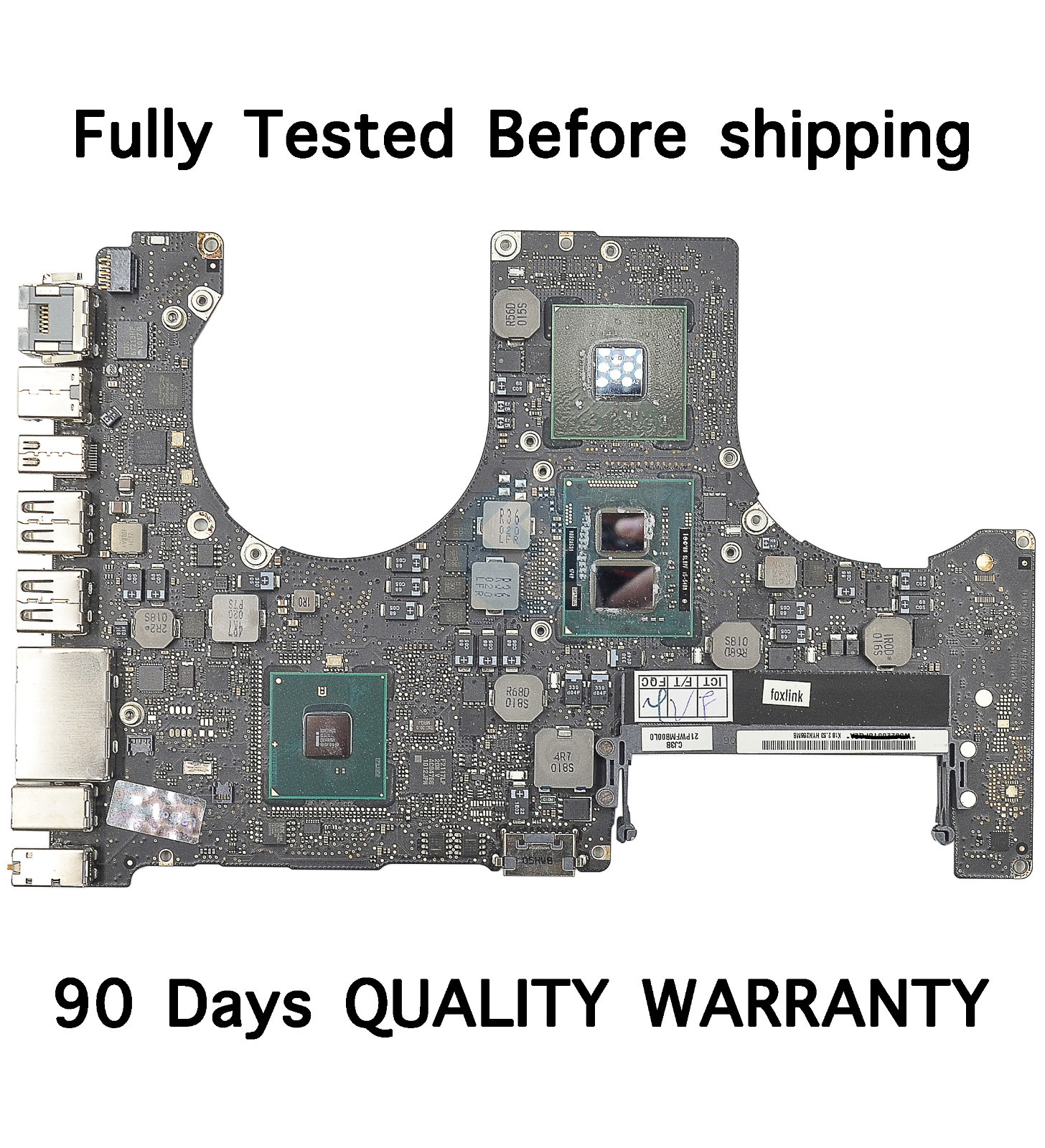 Macbook Pro Unibody 15" A1286 2.53GHz 2010 Logic Board 820-2850-A