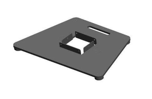 Elo Touch Solutions E797162 Wallaby Self-Service Floor Base - Black/Silver ~E~