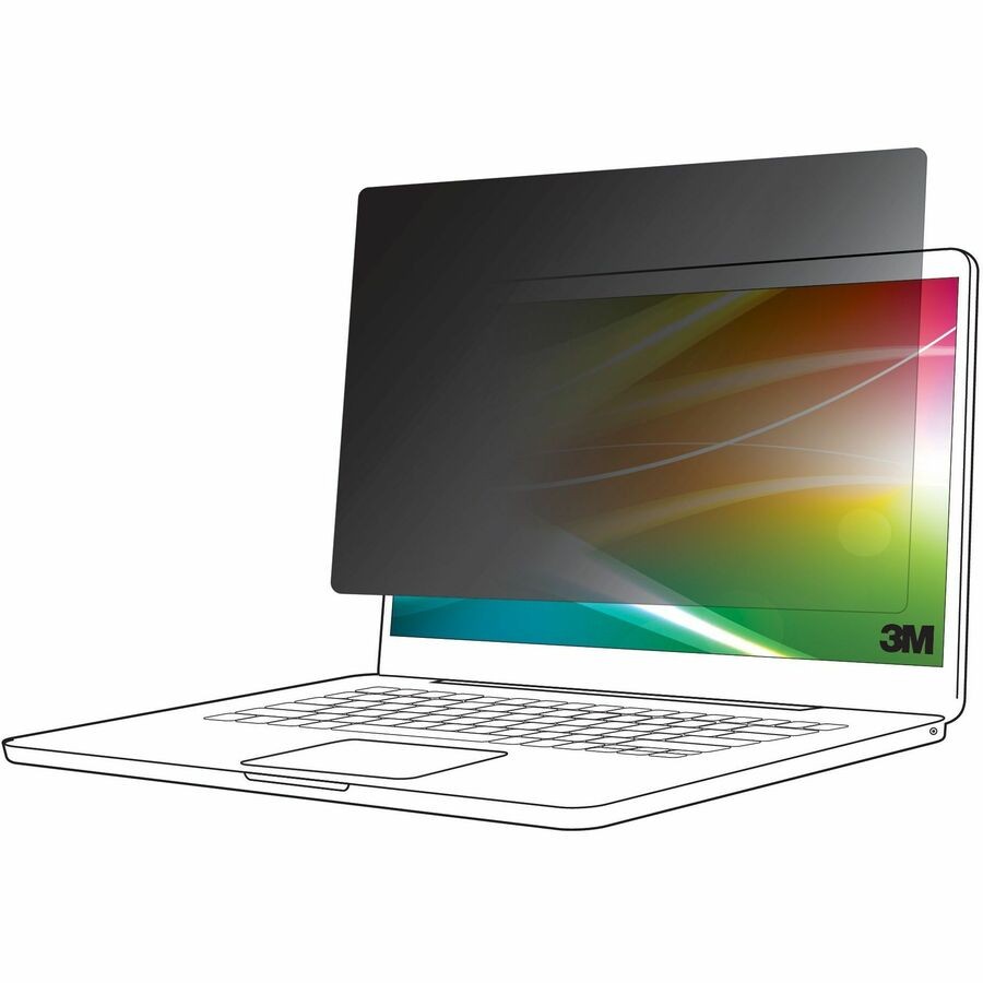 3M BPNDE003 Bright Screen Anti-glare Privacy Filter for 15.6in Laptop 16:10