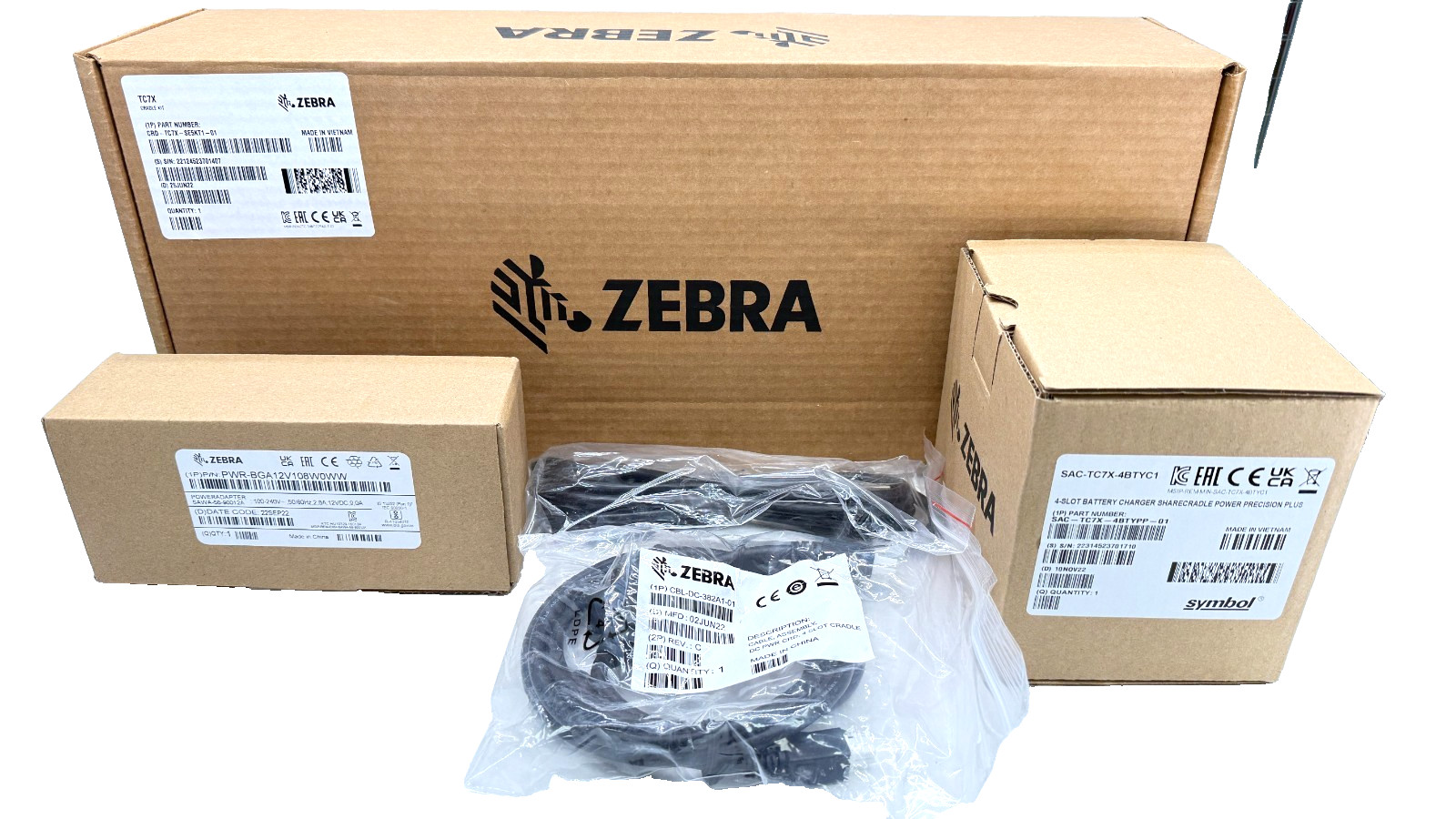 Zebra CRD-TC7X-SE5KT1-01 TC72/TC77 5 Slot Charging Cradle & ShareCradle Kit