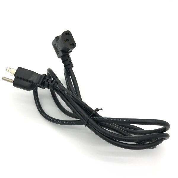6FT RIGHT ANGLED 90° AC REPLACEMENT POWER CABLE CORD FOR SAMSUNG LG LCD TV HDTV