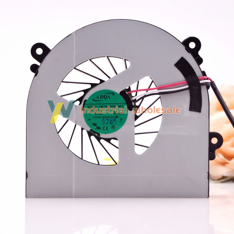1pc 3-PIN ADDA CPU Cooling Fan for Clevo W150 W150er AB7905HX-DE3 6-23-AW15E-011