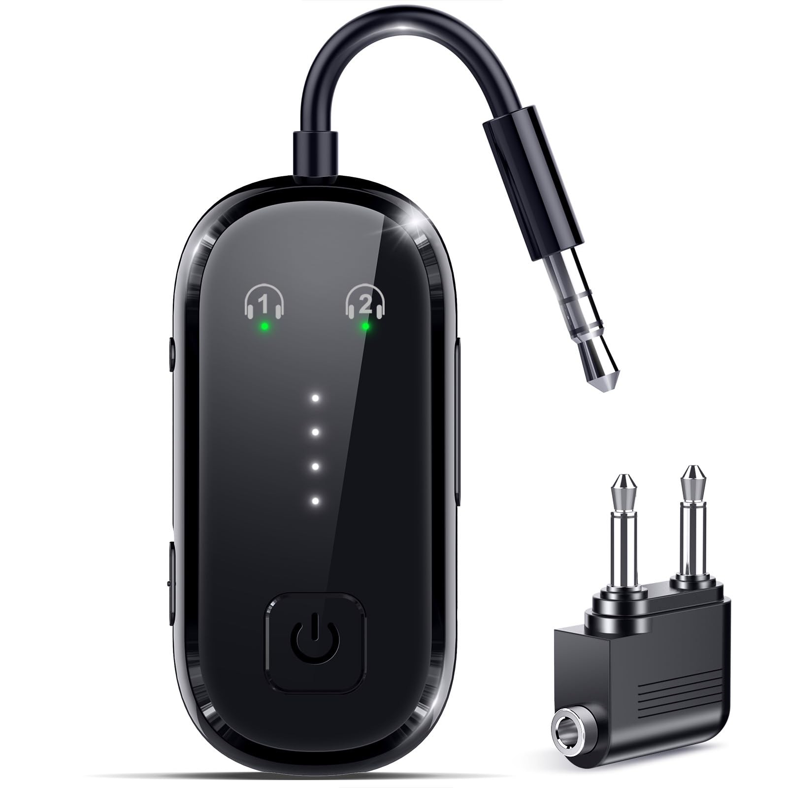 2026 Upgrade Pro Bluetooth 6.0 Transmitter Receiver 2In1 Audio Adapter