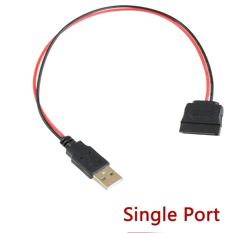 USB to SATA Power Cable 0.3m for 2.5inch Laptop HDD SSD Single/Dual Port Lead