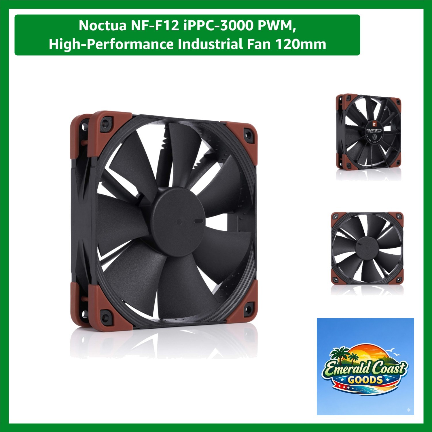 NF-F12 iPPC-3000 PWM, High-Performance Industrial Fan 120mm