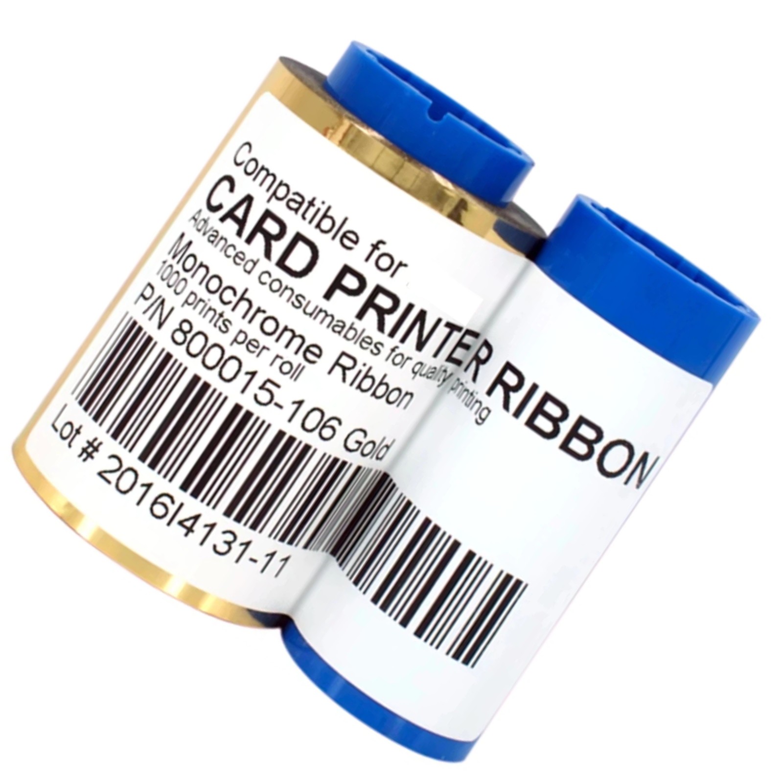 Gold Printer Ribbon Fits For Zebra P330i P310 Printer Parts