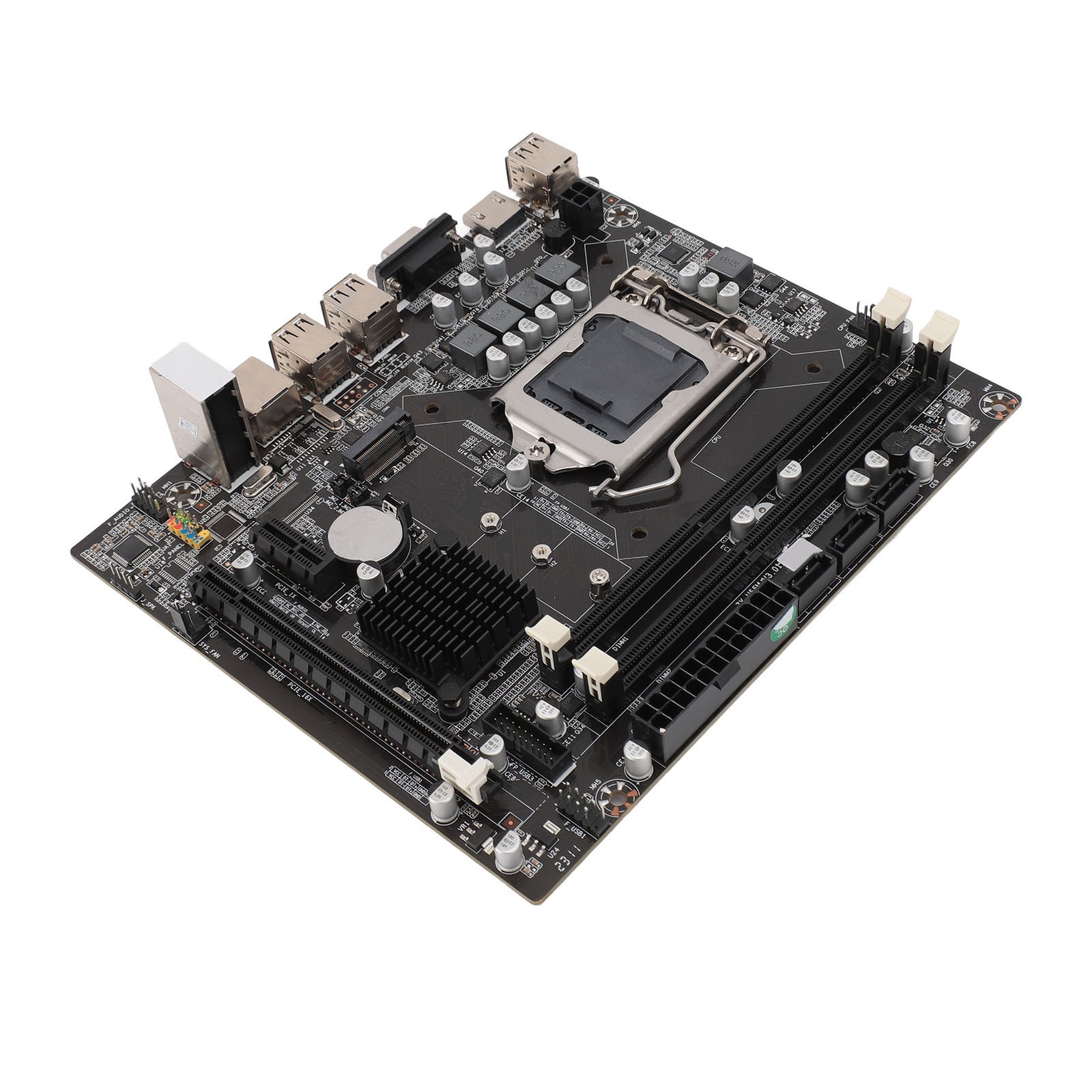 H55 Computer Motherboard Professional M.2 NGFF LGA 1156 Slot DDR3 8 Channel
