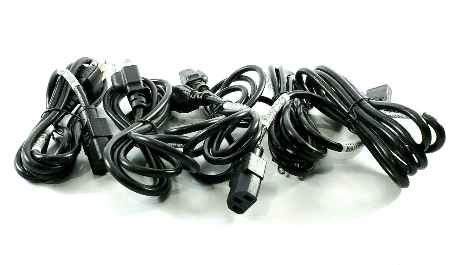 Lot of 100 4-6 Foot Universal D-Plug Power Cables (AMX)