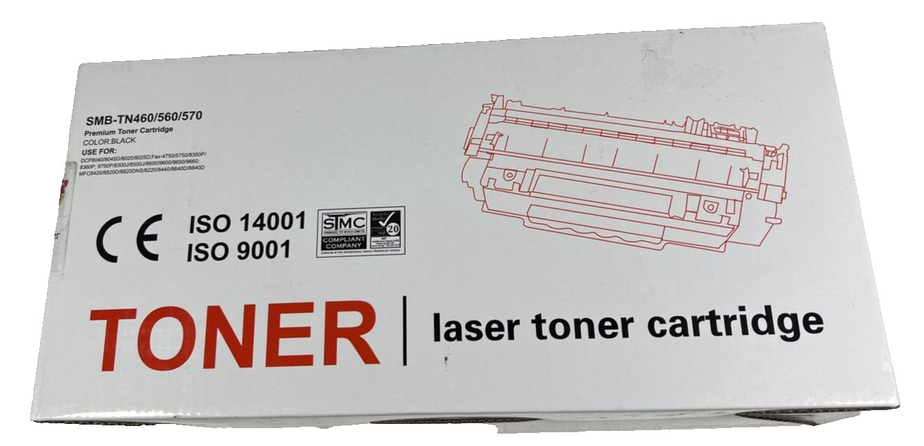 Brother Generic TN460/560/570 Premium Toner Cartridge Black NEW