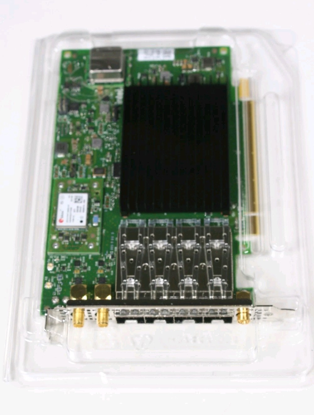 DELL Intel E810-XXVDA4T Quad Port 25GbE SFP28 PCIe Ethernet Adapter w/GNSS WK9RR