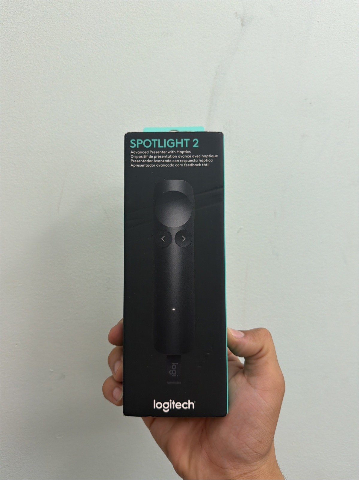 Genuine Logitech Spotlight 2 Advanced Presenter with Haptics (910-007668) NEW