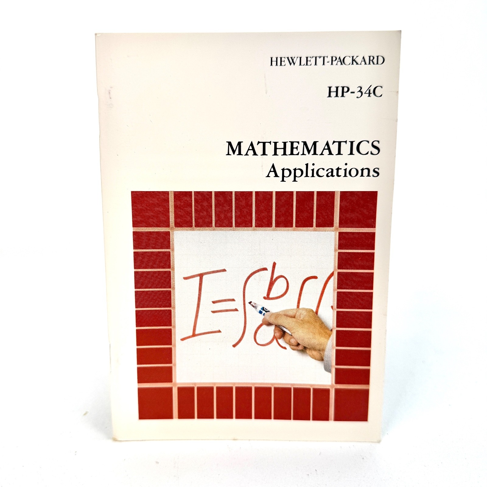 HP-34C Mathematics Applications Book 1981 00034-90032 for Vintage Calculators