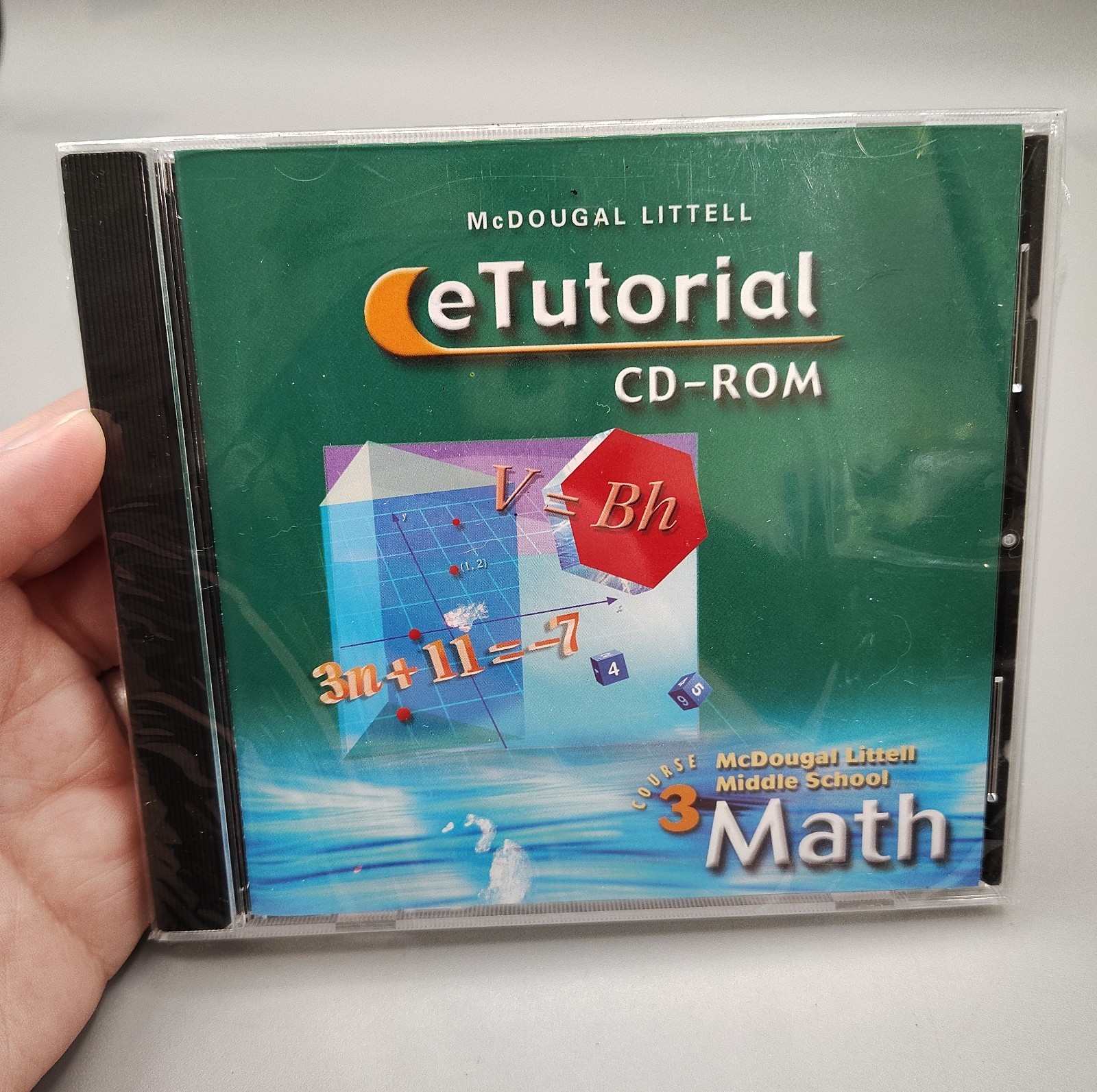 Mcdougal Littell Middle School Math Course 3 Etutorial Cd-rom Brand New Sealed 