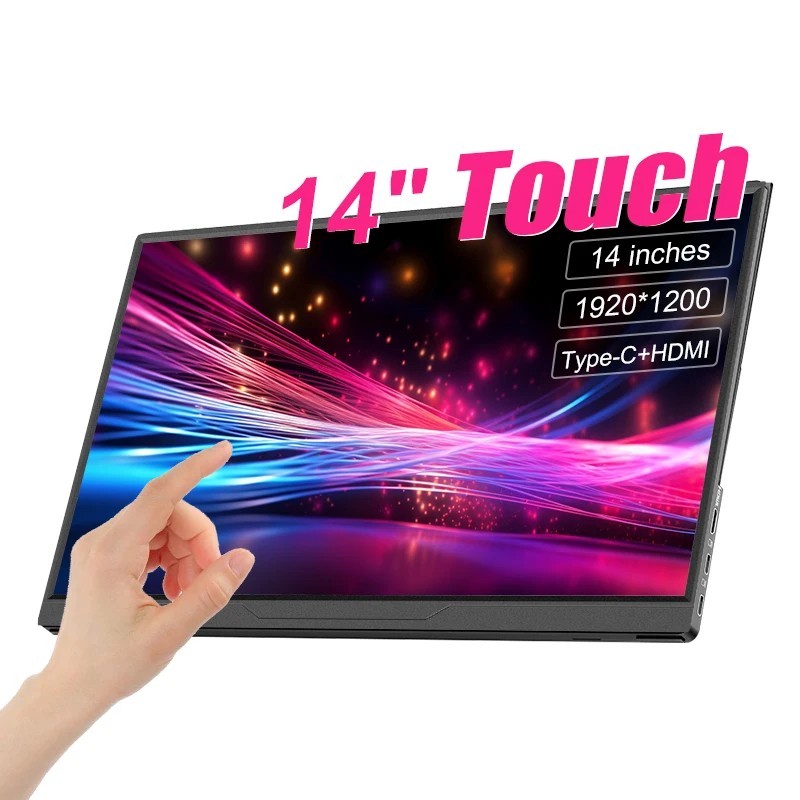 14Inch Touch Screen Portable Monitor Gaming Computer Expand Display For XBox PS