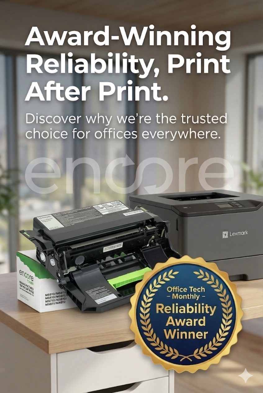 Encore Drum for Lexmark 24B6040 to Lexmark M1145, M3150  Yield 60K