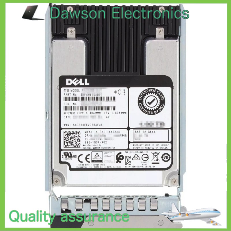 3.2TB SSD DELL SAS PX04SMB320 063GYR 12Gb/s MLC 10DWPD Solid State Drive