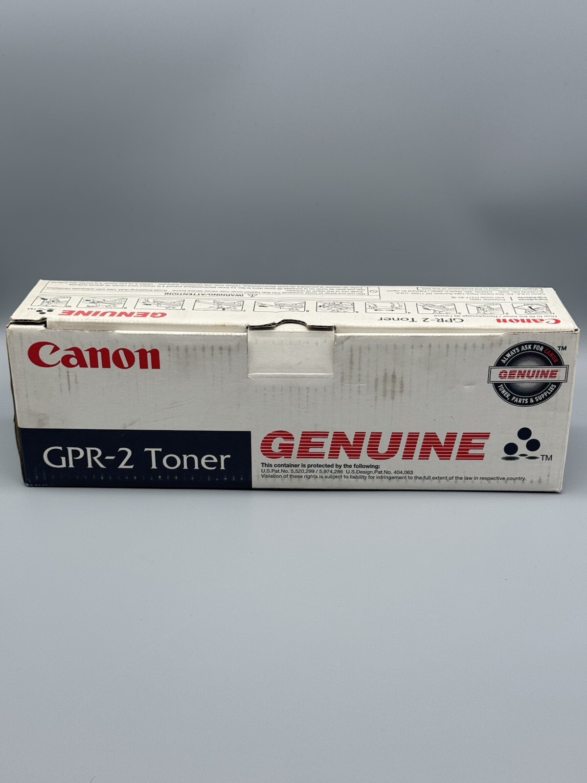 Genuine Canon GPR-2 Black Toner Cartridge imageRUNNER 330 400 New Open Box