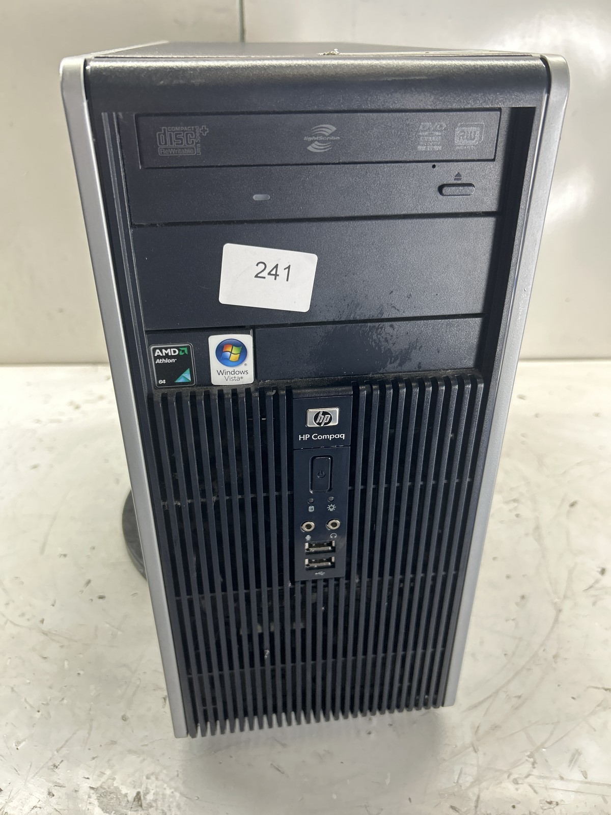 HP Compaq dc5750 Microtower AMD Athlon Dual Core 4450B 2300/1000 MHz 3GB NO HDD
