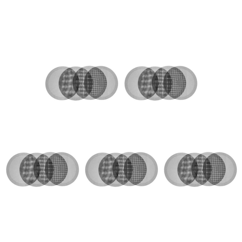 20Pcs Nylon Fan Dustproof Mesh for Game Console Dual Sided Filter Multi
