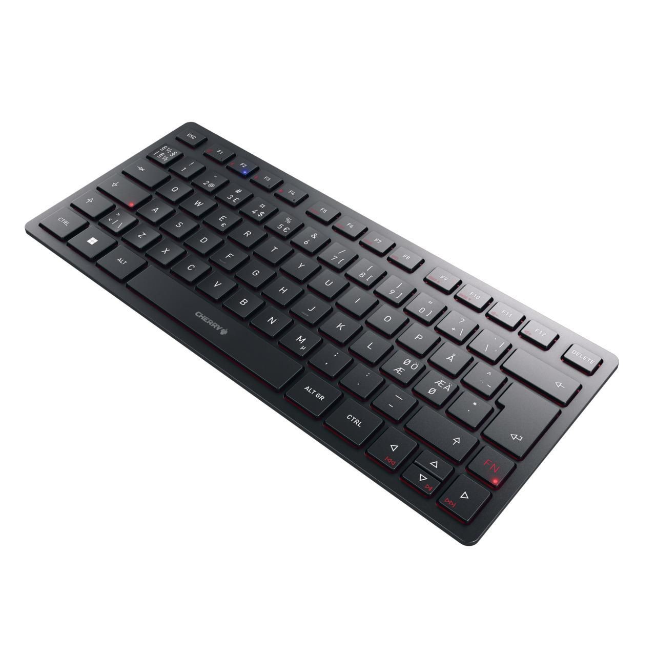 Cherry JK-9250PN-2 Kw 9200 Mini Keyboard USB + RF Wireless Bluetooth Qwerty ~E~