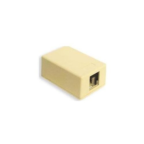 ICC SURFACE1WH IC107SB1WH 1-Port Surface Mount Box White