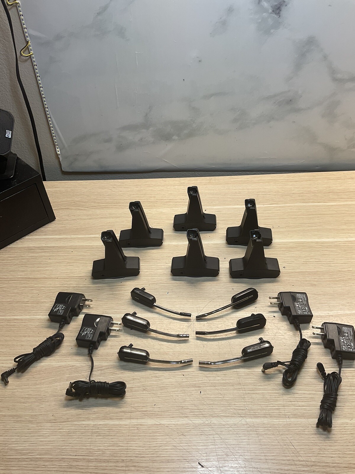 Plantronics Savi 440 Convertible Wireless Headset System/LOT OF 6 / JUA1178