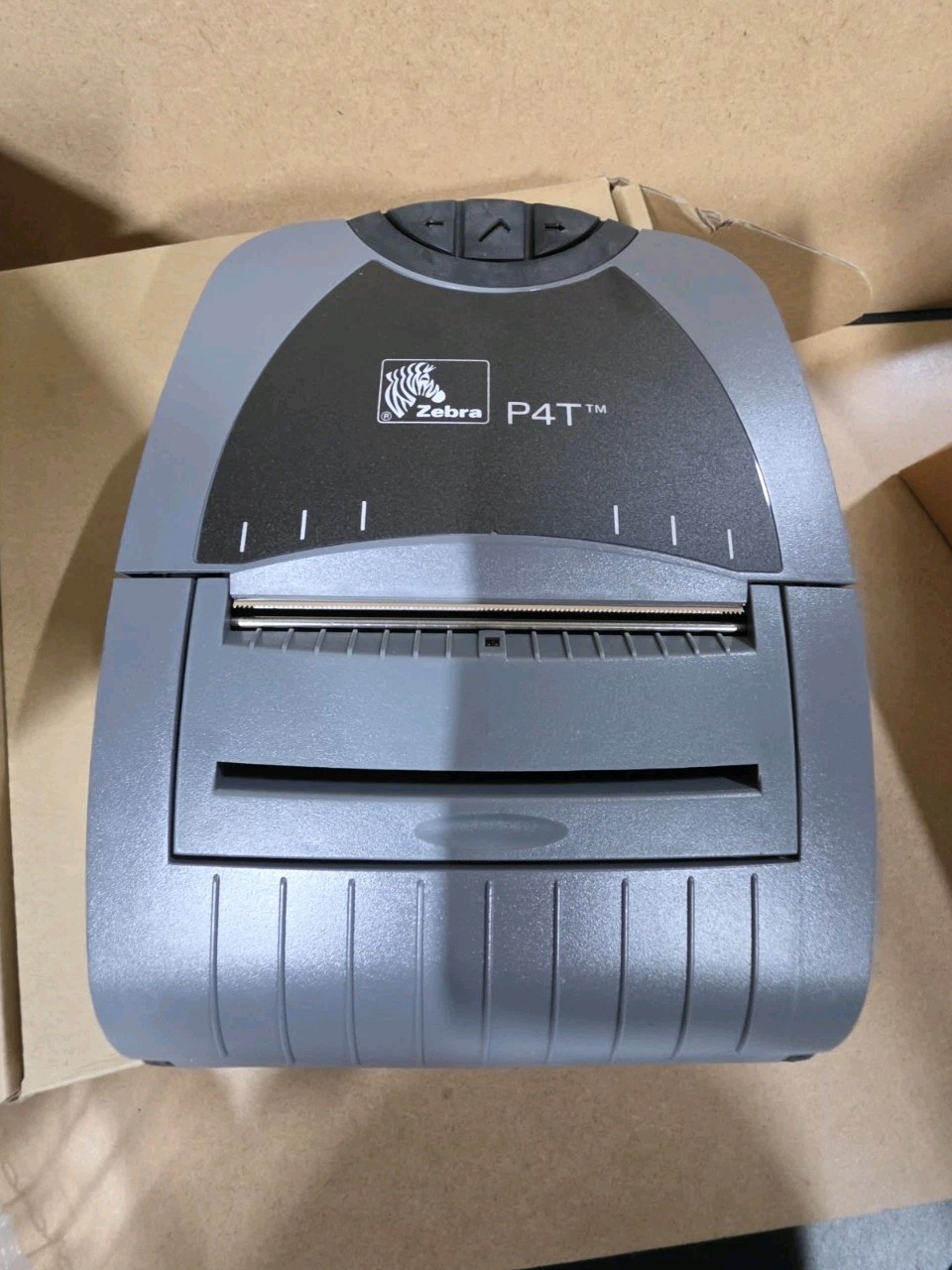BRAND NEW- Zebra P4T Label Barcode Mobile Printer With accessories